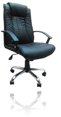 AMJOLCE Finefur Interior Ready to Buy Product > Leatherette Executive Chair Chrome Base - CH6066, Bacolod Leatherette Executive Chair, Bacolod Executive Chair, Bacolod Chair