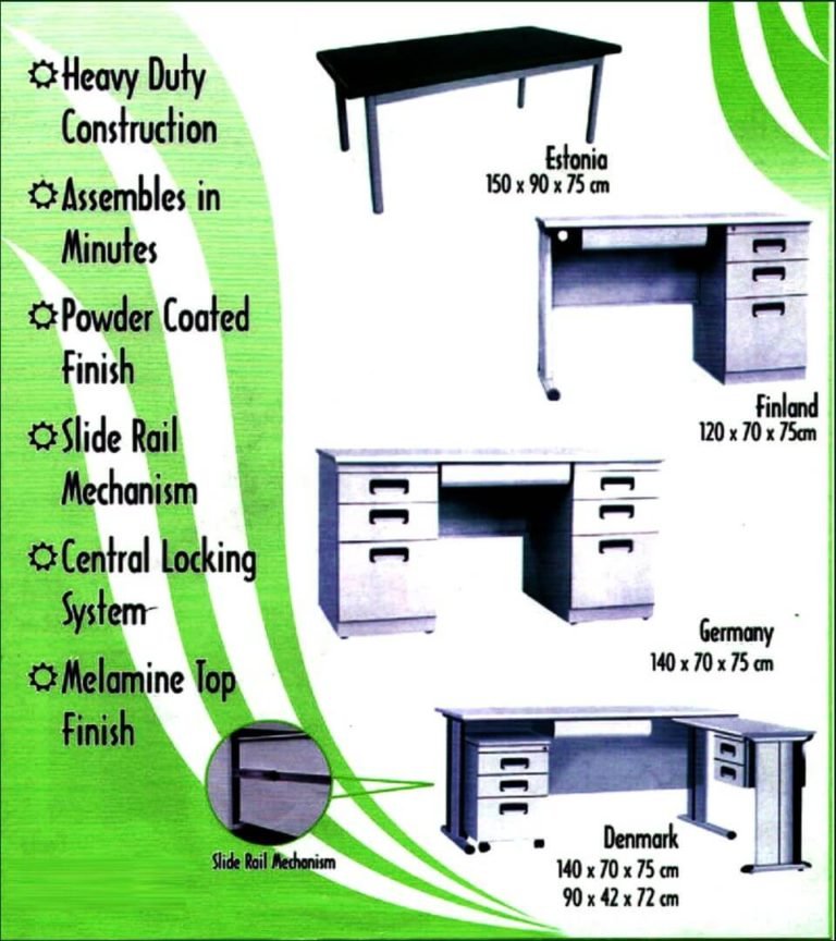 Amjolce Steel Desks