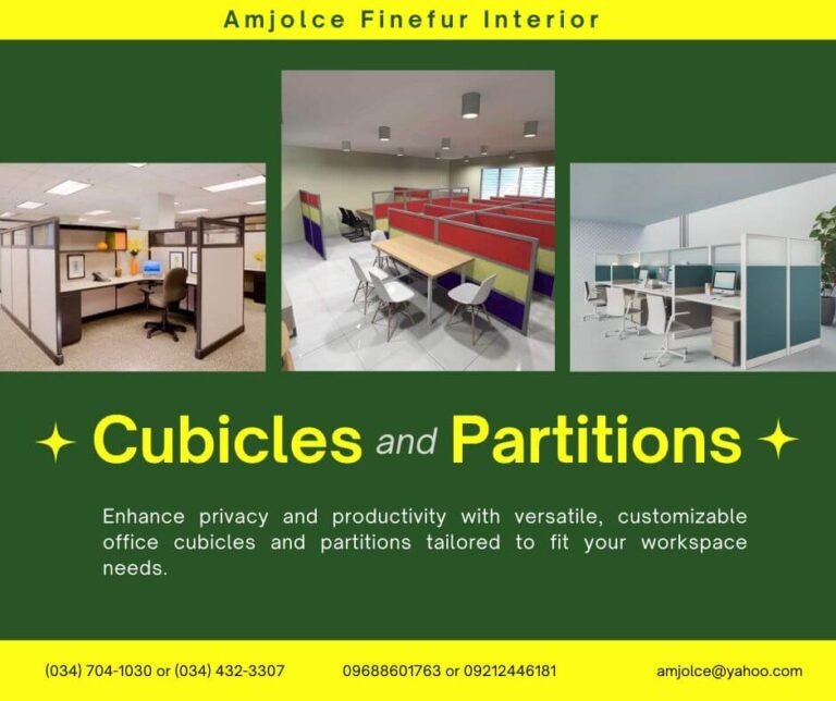 Elevate Your Office with Amjolce: Quality Cubicles and Partitions for Every Workspace